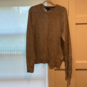 Mens grey Banana Republic crewneck sweater